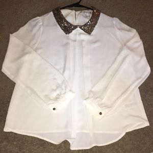 Sequin blouse
